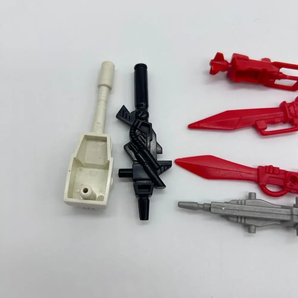 Vintage Transformers Mixed Weapons Accessories Lot Action Figures Toys